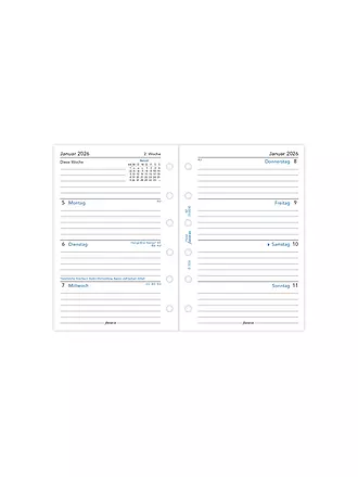 FILOFAX | Kalendereinlage Pocket Woche 2026 Deutsch | 